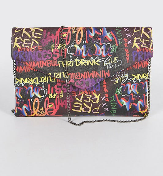 Graffiti Clutch